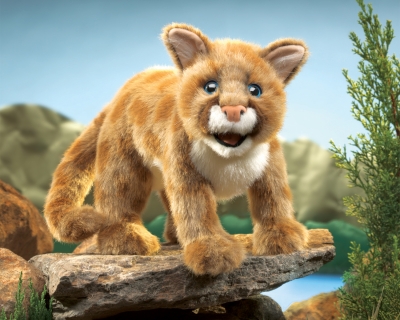 Folkmanis® Mountain Lion Cub Puppet