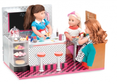 Our Generation Retro Bite To Eat Diner and Doll 