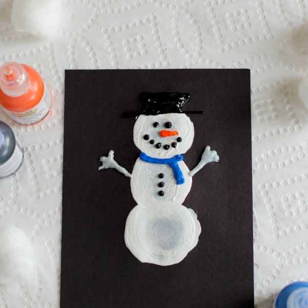 Cotton Ball Painting: Fun Craft for Toddlers and Preschoolers •