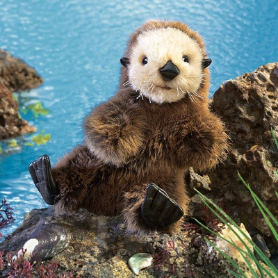 Kids Activities Folkmanis Otter