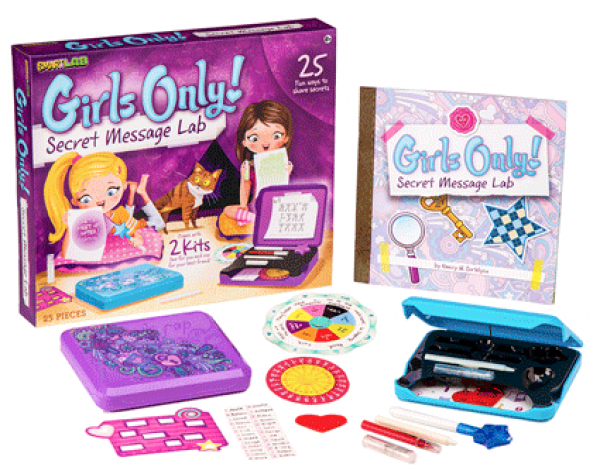 Girls Only! Secret Message Lab