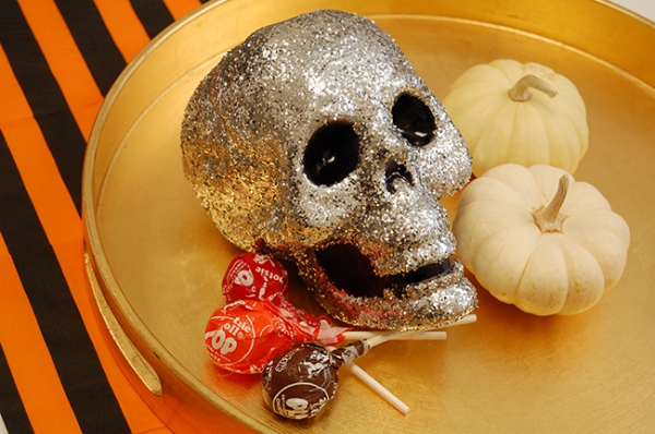 Halloween Sparkly Glitter Skull | Creative Child