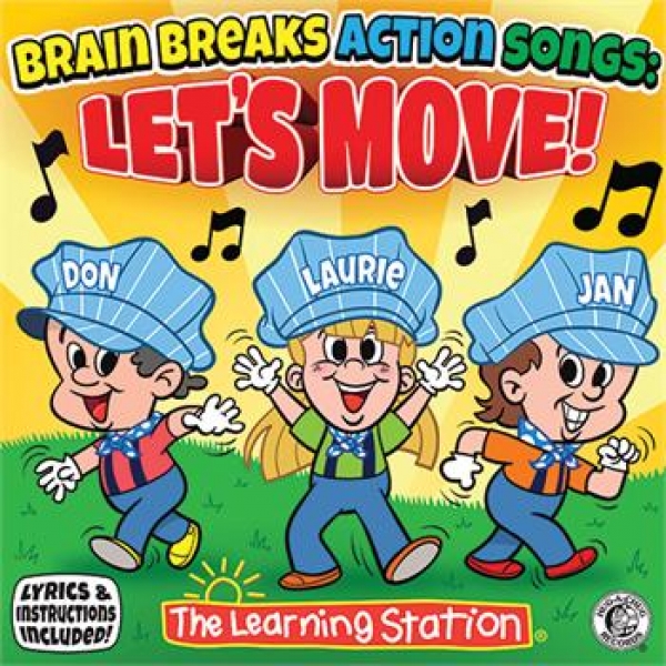 Brain Breaks Action Songs: Let's Move! CD