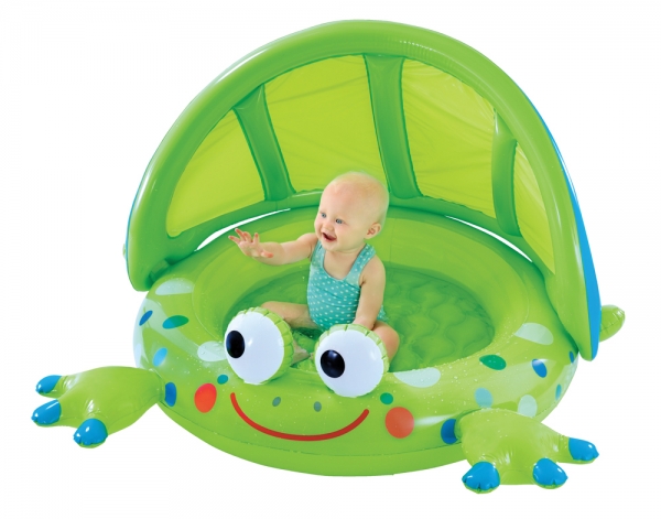 Frog Baby Shade Pool