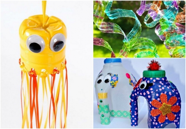 21 Creative & Easy Plastic Bottle Craft Ideas For Kids