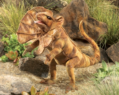 Folkmanis® Frilled Lizard Puppet