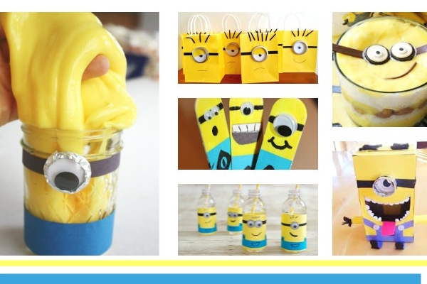 DIY: Despicable Me Minion Water Bottle Craft For Kids (Cover Tutorial) -  Crafty Morning