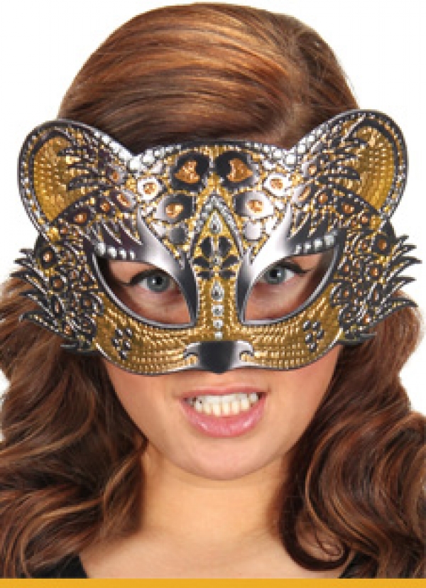 Leopard Sparkle Mask 