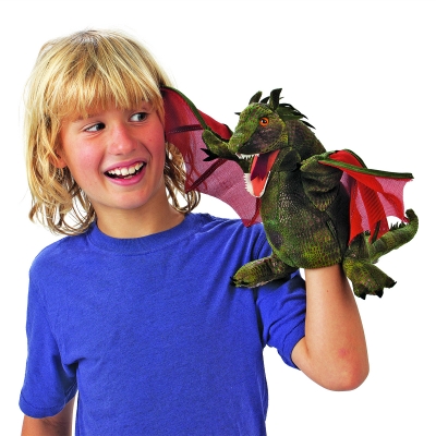 Folkmanis® Winged Dragon Puppet