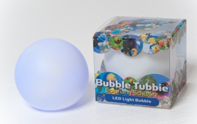 Bubbie Tubbie Plastic Bath Book with LED Light Bubble Ball