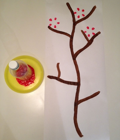 Kids Activities Painting Craft Flowers