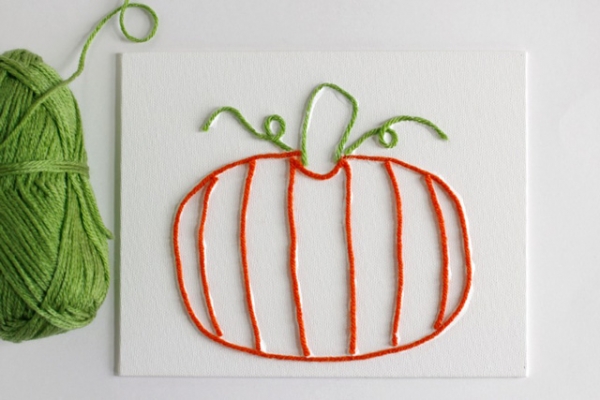Pumpkin Yarn Craft