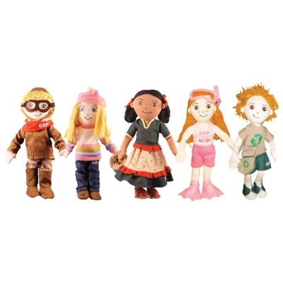 Eco-Friendly Cotton Dolls 