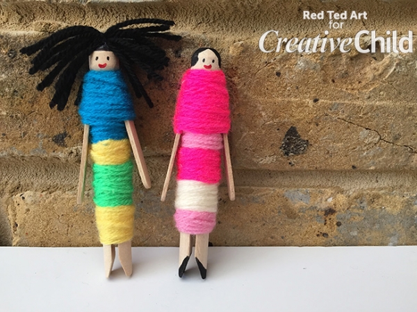 Dolly Peg Worry Dolls | Creative Child