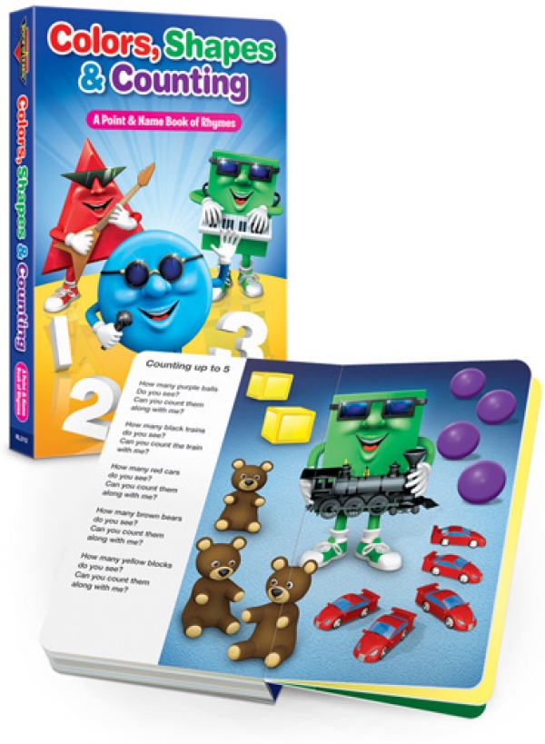 Colors, Shapes & Counting Board Book 