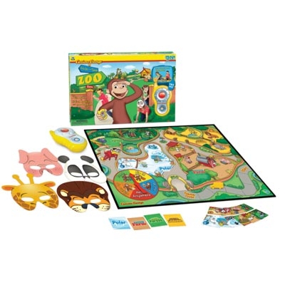 Curious George-Hide and Seek Zoo Game