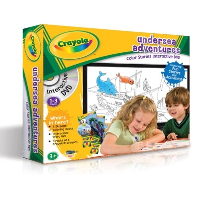 Crayola Undersea Adventures Color Stories Interactive DVD