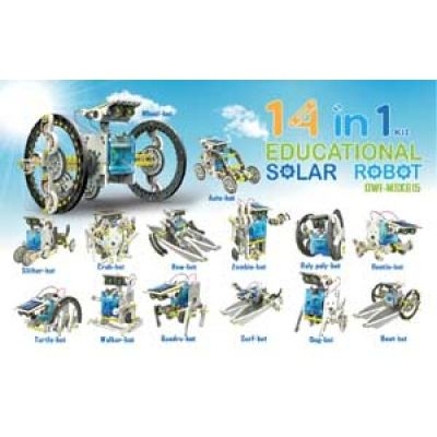 14 in 1 Educational Solar Robot