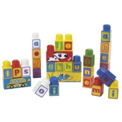 Mega Bloks First Builders - Build ’n Learn - ABC Spell!