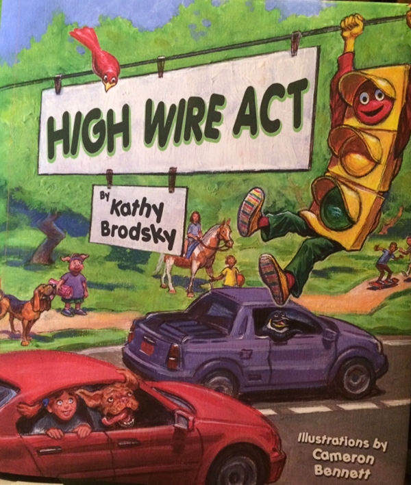 High Wire Act - hardcover picture book