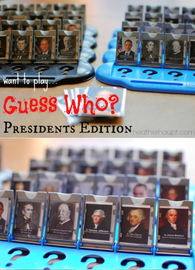 Presidential Guess Who