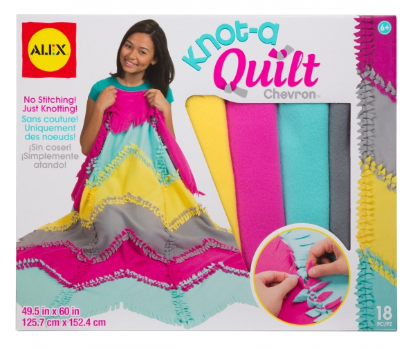 Alex Toys Knot-a Quilt Chevron