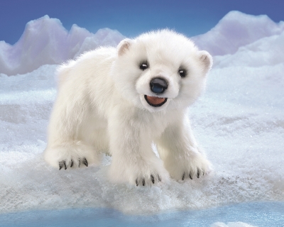 Folkmanis® Polar Bear Cub Puppet