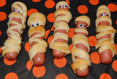 kids kitchen, halloween, Halloween Monster Snacks