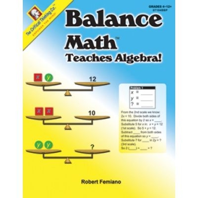 Balance Math Teaches Algebra