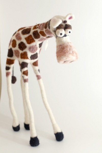 Giraffe Needle Felting Kit