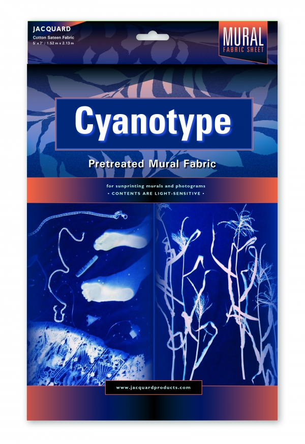 Cyanotype Mural Fabric (5'x7')