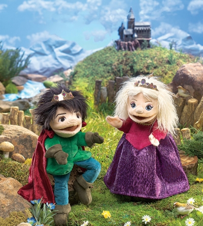 Kids Activities Prince and Princess Puppets